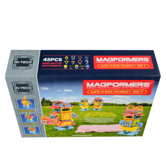 Магнитный конструктор MAGFORMERS Walking Robot-4